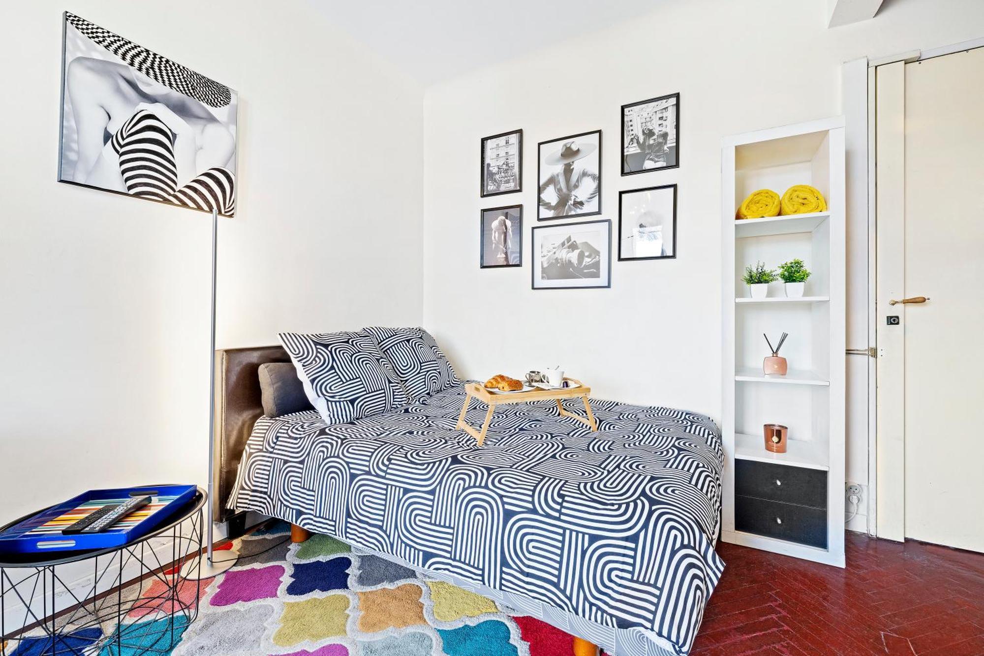 Center - Balcony Quiet - Air Conditioner - Kitchen - Wifi - Tram Ница Екстериор снимка